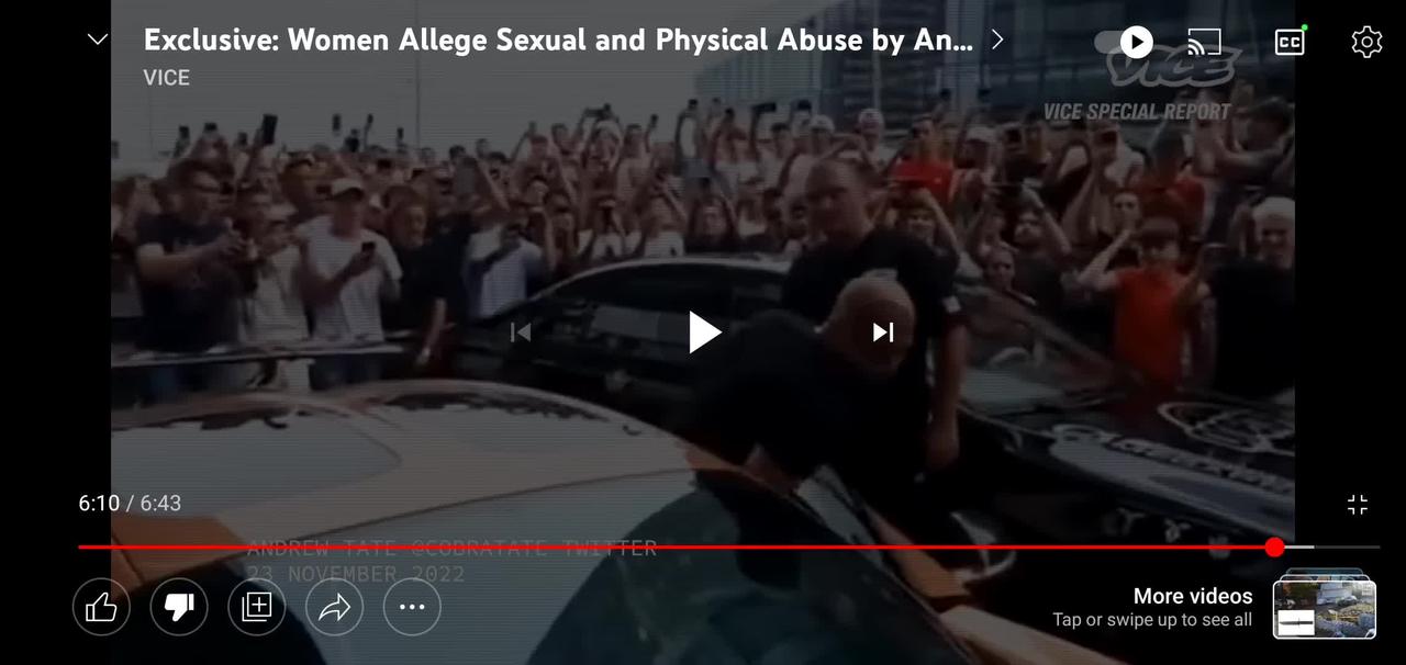 Andrew Tate Hit Piece By Vice One News Page VIDEO