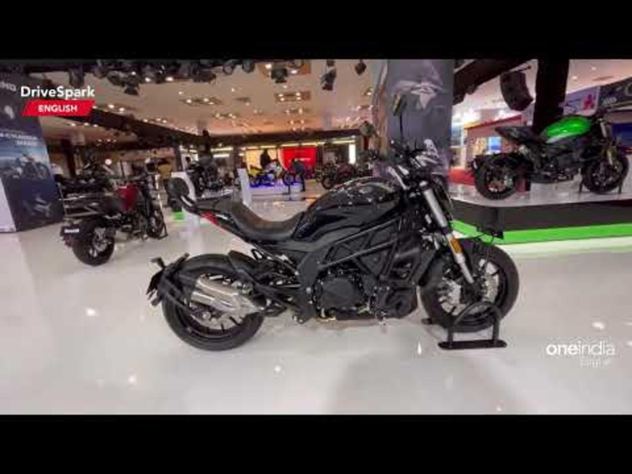 Auto Expo 2023 Benelli 502C Cruiser Walkaround One News Page VIDEO