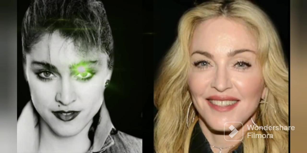 Face Morph Madonna One News Page Video