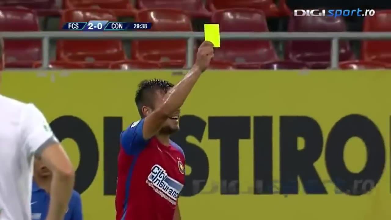 Funny Alin Tosca Showed Yellow Card To Marian One News Page VIDEO