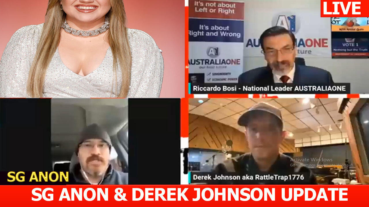 SG Anon Derek Johnson Situation Update Oct One News Page VIDEO