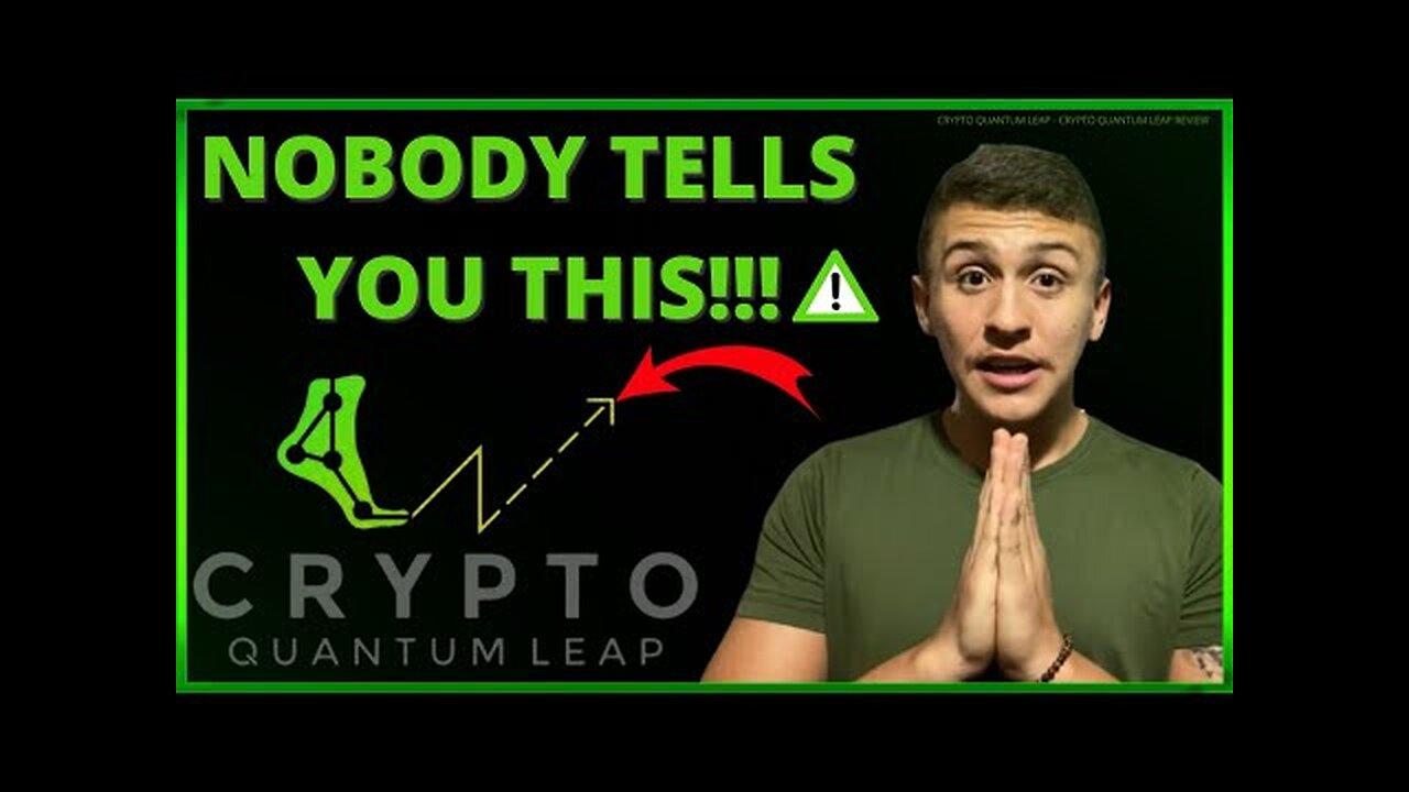 CRYPTO QUANTUM LEAP REVIEW Does Crypto Quantum One News Page VIDEO