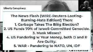 Liberty Conspiracy LIVE 10-30-24! Garbage Takes Vote? US Funds 70% of Israeli-Genocide, Musk Misses?