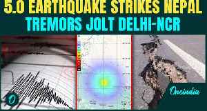 5.0-Magnitude Earthquake Strikes Nepal Days After Myanmar Quake, Tremors Jolt Delhi-NCR Region [Video]