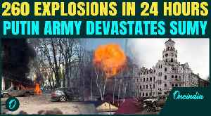 Russia Launches Brutal Assault on Ukrainian Border Sumy: 141 Attacks, 257 Explosions in Just 24 Hrs.