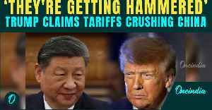 Trump Brags About Tariff Success in China: 'Cargo Ships Turning Back', Says Tariffs Hammering China [Video]