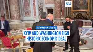 Ukraine signs historic rare earth minerals deal with Washington