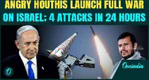 FOUR Houthi Missile Strikes in 24 Hours Shake Israel; Iron Dome Fails to Stop ‘Palestine-2’ Barrage?