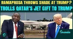Ramaphosa Trolls Qatar’s Jet Gift to Trump With Savage Swipe: 'I Don’t Even Have a Plane to Give!' [Video]