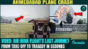 SHOCKING VIDEO | Air India Jet Comes Collapsing Down Moments after Take-off | Big Aviation Accident [Video]
