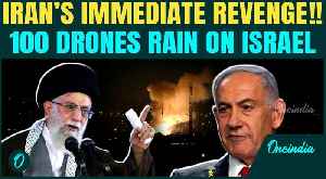 Iran's Biggest Attack On Israel After IDF Launches Op Rising LION | 100+ Drones Hit Iron Dome
