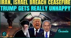 Trump BLASTS Israel for ‘UNLOADING’ despite CEASEFIRE | Truce thrown into the Dustbin?