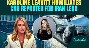 Leavitt RIPS CNN Reporter For Spreading Lies on 'FAILED' Iran Nuclear Strikes |'FIRE HER' Says Trump