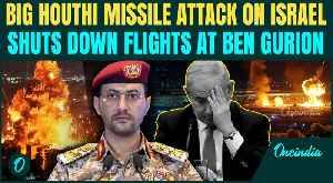 Houthis BLASTS Israel’s Ben Gurion Airport With Hypersonic Missile | Israelis FLEE To Shelters