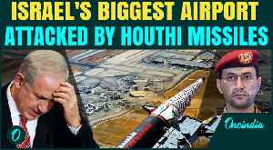 Houthis Hypersonic Hellfire: Tel-Aviv Ben Gurion Airport Hit | Chaos & Panic Grips Tel-Aviv | VIDEO