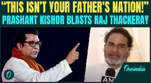 Prashant Kishor SLAMS Raj Thackeray For Anti-Bihari Remark, Dares BJP-Congress Over Language Silence [Video]