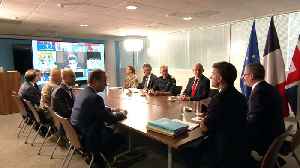 European leaders discuss Ukraine peacekeeping plans [Video]