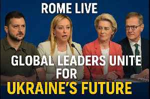 Rome LIVE: Global Leaders Unite for Ukraine’s Future | Zelensky, Meloni, Von der Leyen & More [Video]