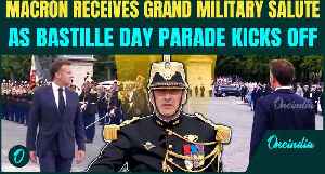 France Bastille Day 2025: Macron Receives the Grand Sword Salute, France’s Bastille Day Parade OPENS