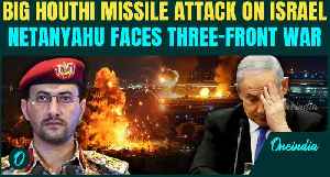 Houthi Rebels Launch MASSIVE Missile Toward Israel After Syria Strikes | IDF Braces Three-Front War