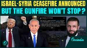 Israel-Syria BREAKING: U.S Announces Israel-Syria Ceasefire | 300 Killed in Sweida Violence [Video]