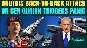 CHAOS And PANIC In Tel Aviv As Houthis Launch Third Attack On Ben Gurion Airport In Two Days