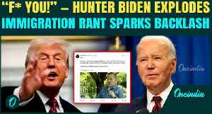 Hunter Biden’s “F* You” Rant Explodes | White House Blasts ‘Biden Crime Family’ Over Border Chaos [Video]