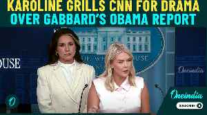 Karoline Vs CNN Fiery Showdown Over Tulsi Gabbard's Obama Expose; 'Not Working on This Cabinet!’ [Video]