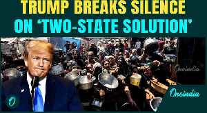 'I'm Looking For Getting People Fed…’ Trump Dodges Two-State Solution Question As Gaza War Rages On [Video]