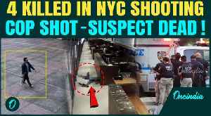 New York Shooting Video: Licensed Gunman Massacres 4, Including NYPD Officer—CCTV Video Released [Video]