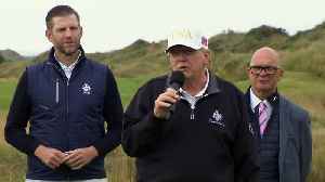 Donald Trump opens new golf course