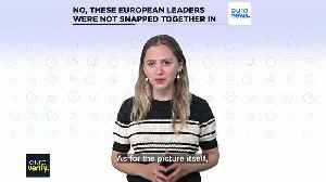 Photo of young Angela Merkel with future world leaders goes viral. But it’s fake. [Video]