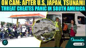 TSUNAMI TERROR SWEEPS SOUTH AMERICA: Chile Raises Tsunami Warning to RED; People Evacuate Colombia [Video]