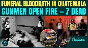 MS-13 Gang Members Attack Funeral in Guatemala-7 Dead | CCTV Footage Shows of Storm and Shoot [Video]