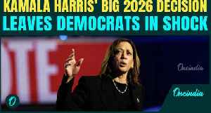 US News: Kamala Harris Abandons 2026 California Bid; Bows Out Of CA Race, Hints ‘Big One’ Is Coming [Video]