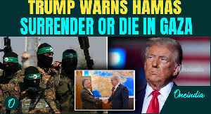 Trump Demands Hamas SURRENDER & Release Hostages for Ceasefire in Gaza as Witkoff meets Netanyahu [Video]
