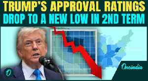 Trump SUFFERS Big after Links with Epstein REVEALED | Trump’s Approval ratings fall to a new low [Video]