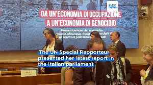 Albanese: 'Sanctions against me? An attack on the heart of multilateralism'