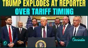 ‘Lunatics Like You…’ Trump CLASHES With Reporter Who Challenged His Second-Term Tariff Moves [Video]
