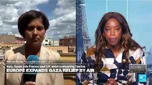 Italy to begin air drops of aid into Gaza [Video]