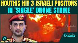 Yemeni Drones Pound Israeli Sites-3 Blasts Light Up Night Sky |Retaliation Footage Shows Direct Hits [Video]