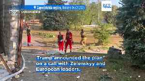 Trump tells European leaders he will meet with Putin and Zelenskyy, possibly next week
