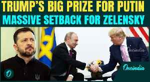 Trump DUMPS Zelensky? Suggests BIG PRIZE for Putin to END Ukraine War | Zelensky suffers MELTDOWN [Video]