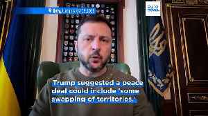 Ukraine and Europe counter Russian ceasefire proposal that suggests giving up territory