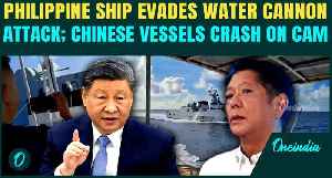 South China Sea BREAKING: Philippine Vessel Harassed, China’s Warship And Coast Guard Ship Collide [Video]