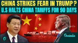 Trump BLINKS on China Again? US HITS 90-Day Pause on China Tariffs | Trump Scared By Xi Jinping? [Video]