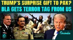 Trump’s Shocking Pro-Pakistan Move: U.S Designates Baloch Group as Terrorists During Munir’s Visit [Video]