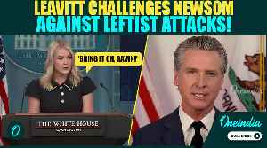 Karoline Leavitt fires back at Newsom — Trump administration doubles down on legal battle over UCLA [Video]