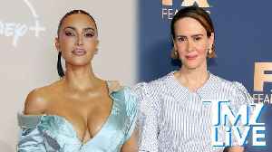 Sarah Paulson Grabs Kim Kardashian's Butt at 'All's Fair' Event | TMZ Live