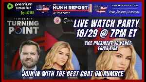 LIVE TPUSA - JD Vance & Erika Kirk @ Ole Miss | 7pm ET [Watch Party]